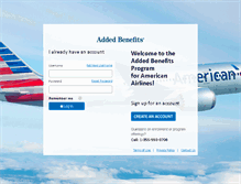 Tablet Screenshot of aaaddedbenefits.com